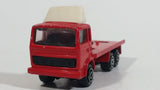 Vintage Majorette Renault Semi Delivery Truck Red 1/100 Die Cast Toy Car Vehicle Made in France - Treasure Valley Antiques & Collectibles