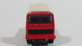 Vintage Majorette Renault Semi Delivery Truck Red 1/100 Die Cast Toy Car Vehicle Made in France - Treasure Valley Antiques & Collectibles