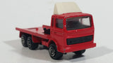 Vintage Majorette Renault Semi Delivery Truck Red 1/100 Die Cast Toy Car Vehicle Made in France - Treasure Valley Antiques & Collectibles