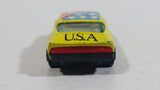 Vintage Yatming Pontiac Trans Am Turbo T/A #30 New York City U.S.A. No. 1030 Yellow Die Cast Toy Muscle Car Vehicle