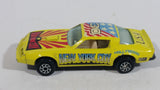 Vintage Yatming Pontiac Trans Am Turbo T/A #30 New York City U.S.A. No. 1030 Yellow Die Cast Toy Muscle Car Vehicle