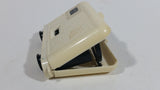 Vintage Sports Glass Binoculars In White Flip Up Plastic Case 3 x 25 m/m