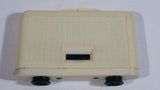 Vintage Sports Glass Binoculars In White Flip Up Plastic Case 3 x 25 m/m