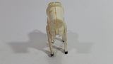 Vintage 1967 Fisher Price Little People Farm Brown Spotted White Cow Hong Kong