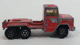 Vintage Majorette Magirus Red Semi Tractor Truck 1:100 Scale Die Cast Toy Car Trucking Rig Vehicle Version 2 - Treasure Valley Antiques & Collectibles