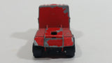 Vintage Majorette Magirus Red Semi Tractor Truck 1:100 Scale Die Cast Toy Car Trucking Rig Vehicle Version 2 - Treasure Valley Antiques & Collectibles