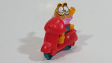 Vintage 1989 Garfield and Odie on a Motorbike McDonalds Happy Meal Toy