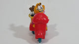 Vintage 1989 Garfield and Odie on a Motorbike McDonalds Happy Meal Toy