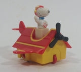 Vintage 1989 Peanuts Gang Pop Mobiles United Features Syndicate Snoopy Flying Ace Doghouse Plastic Toy McDonald's Happy Meals