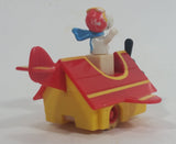 Vintage 1989 Peanuts Gang Pop Mobiles United Features Syndicate Snoopy Flying Ace Doghouse Plastic Toy McDonald's Happy Meals