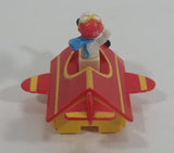 Vintage 1989 Peanuts Gang Pop Mobiles United Features Syndicate Snoopy Flying Ace Doghouse Plastic Toy McDonald's Happy Meals