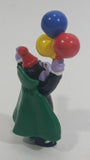 Applause Muppets Count Von Count Holding Balloons Toy 3 3/4" PVC Toy Figure