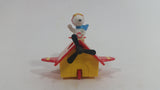 Vintage 1989 Peanuts Gang Pop Mobiles United Features Syndicate Snoopy Flying Ace Doghouse Plastic Toy McDonald's Happy Meals