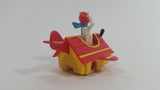 Vintage 1989 Peanuts Gang Pop Mobiles United Features Syndicate Snoopy Flying Ace Doghouse Plastic Toy McDonald's Happy Meals