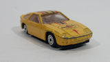 Vintage Zee Toys Dyna Wheels Porsche 928S Pennzoil Yellow Die Cast Toy Car Vehicle