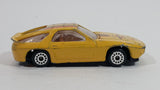Vintage Zee Toys Dyna Wheels Porsche 928S Pennzoil Yellow Die Cast Toy Car Vehicle