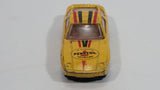Vintage Zee Toys Dyna Wheels Porsche 928S Pennzoil Yellow Die Cast Toy Car Vehicle