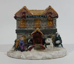 "Winklers Mile" Cottage Ski Resort Style House Home Building Winter Snow Themed Decorative Resin Ornament - Treasure Valley Antiques & Collectibles