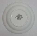 Rare Vintage Foley China York Minster Gold Rimmed Saucer Plate Souvenir Travel Collectible