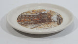 Vintage 1973 The Bronte Parsonage Haworth Yorkshire Ceramic Dish Plate Souvenir Travel Collectible