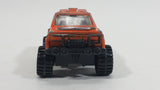 Vintage Yatming Chevy Blazer 4x4 Orange Die Cast Toy Car Vehicle