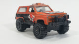 Vintage Yatming Chevy Blazer 4x4 Orange Die Cast Toy Car Vehicle