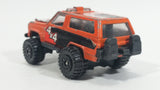Vintage Yatming Chevy Blazer 4x4 Orange Die Cast Toy Car Vehicle