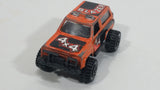 Vintage Yatming Chevy Blazer 4x4 Orange Die Cast Toy Car Vehicle