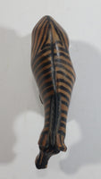 Zebra Carved Wooden Animal Figurine