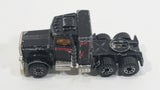 Vintage 1981 Lesney Matchbox Peterbilt Semi Tractor Truck Black 1/80 Scale Die Cast Toy Rig Vehicle