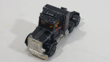 Vintage 1981 Lesney Matchbox Peterbilt Semi Tractor Truck Black 1/80 Scale Die Cast Toy Rig Vehicle