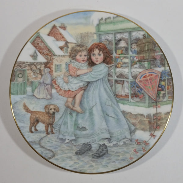 Vintage 1987 Royal Worcester "The NPSCC Christmas Plate 1987" Collector Plate  by Elizabeth Woodhouse