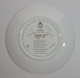 Vintage 1987 Royal Worcester "The NPSCC Christmas Plate 1987" Collector Plate  by Elizabeth Woodhouse