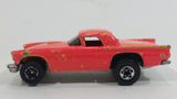 1987 Hot Wheels Color Racers '57 T-Bird 1957 Ford Thunder Bird Pink Peach Orange Die Cast Toy Car Vehicle