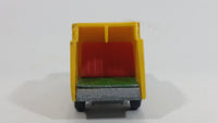 Vintage 1979 Lesney Matchbox Refuse Truck No. 36 Green Yellow Garbage Pickup Die Cast Toy Car Vehicle