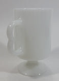 Vintage Little Blarney Castle Portland Oregon Leprechaun Irish Themed Milk Glass Coffee Mug Souvenir Travel Collectible