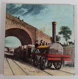 Vintage 1967 Early Railways Pleasures and Treasures By J.B. Snell Hard Cover Book