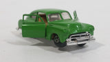 Vintage ERTL Replica '51' Chevrolet Flat Green Die Cast Toy Classic Car Vehicle with Opening Doors