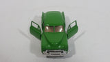 Vintage ERTL Replica '51' Chevrolet Flat Green Die Cast Toy Classic Car Vehicle with Opening Doors