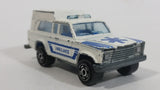Vintage Majorette Ambulance No. 269 White 1/64 Scale Die Cast Toy Car Vehicle