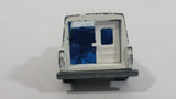Vintage Majorette Ambulance No. 269 White 1/64 Scale Die Cast Toy Car Vehicle