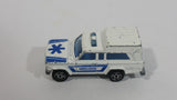 Vintage Majorette Ambulance No. 269 White 1/64 Scale Die Cast Toy Car Vehicle