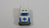 Vintage Majorette Ambulance No. 269 White 1/64 Scale Die Cast Toy Car Vehicle