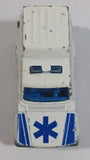 Vintage Majorette Ambulance No. 269 White 1/64 Scale Die Cast Toy Car Vehicle