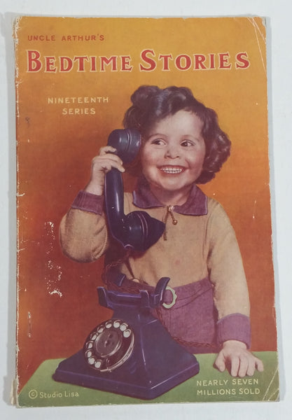 1942 Uncle Arthur's Bedtime Stories Nineteenth Series Vintage Children's Book - Treasure Valley Antiques & Collectibles