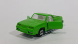 Vintage Majorette El Camino SS No. 296 Green 1/59 Scale Die Cast Toy Car Vehicle with Opening Doors