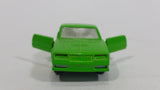 Vintage Majorette El Camino SS No. 296 Green 1/59 Scale Die Cast Toy Car Vehicle with Opening Doors