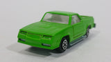 Vintage Majorette El Camino SS No. 296 Green 1/59 Scale Die Cast Toy Car Vehicle with Opening Doors
