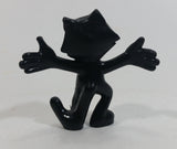 1997 Felix The Cat Black and White Cartoon Character 2" Tall PVC Toy Figure