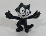 1997 Felix The Cat Black and White Cartoon Character 2" Tall PVC Toy Figure